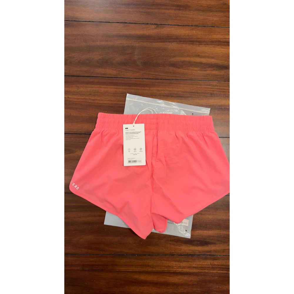 LSKD Energy 1.8 Training Short Pink Lemonade Womens Small NWT NEW Activewear